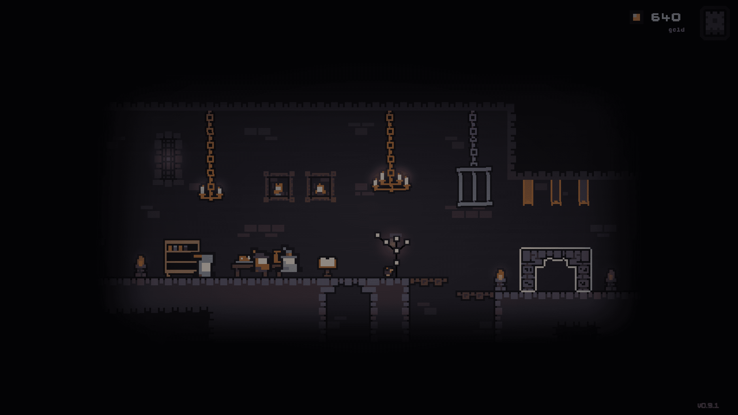 the keep, between runs