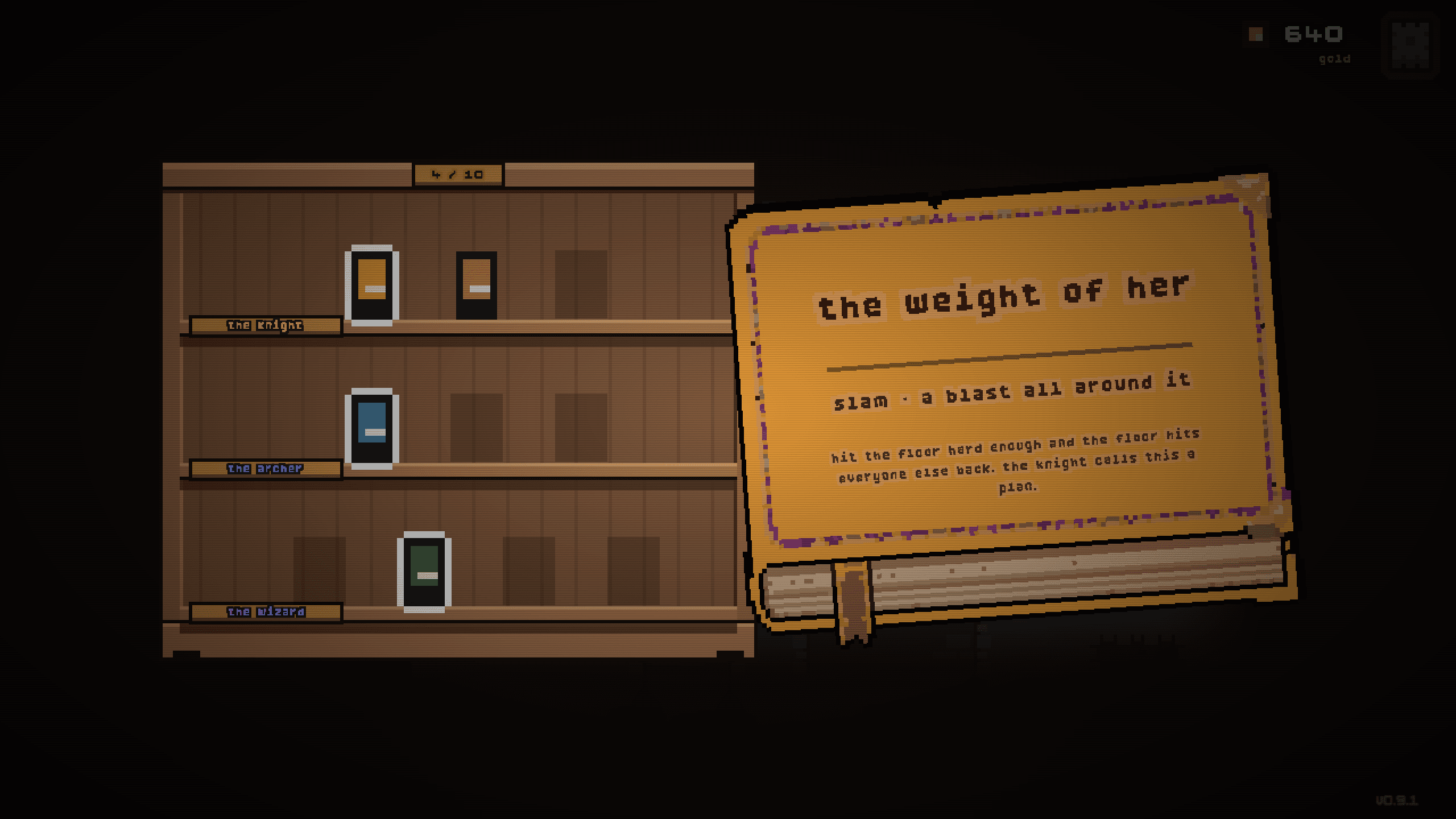 the library — the tomes the bosses taught